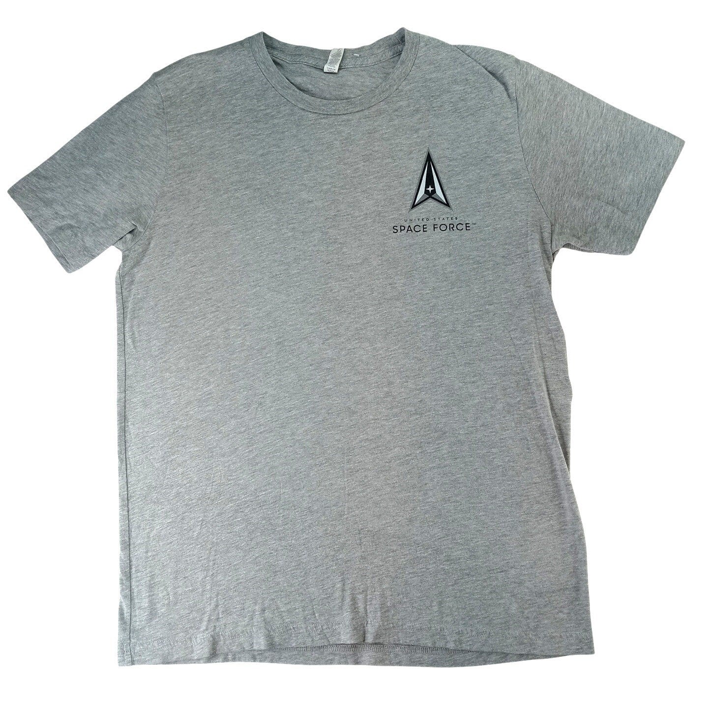 United States Space Force Logo Gray T Shirt Mens XL