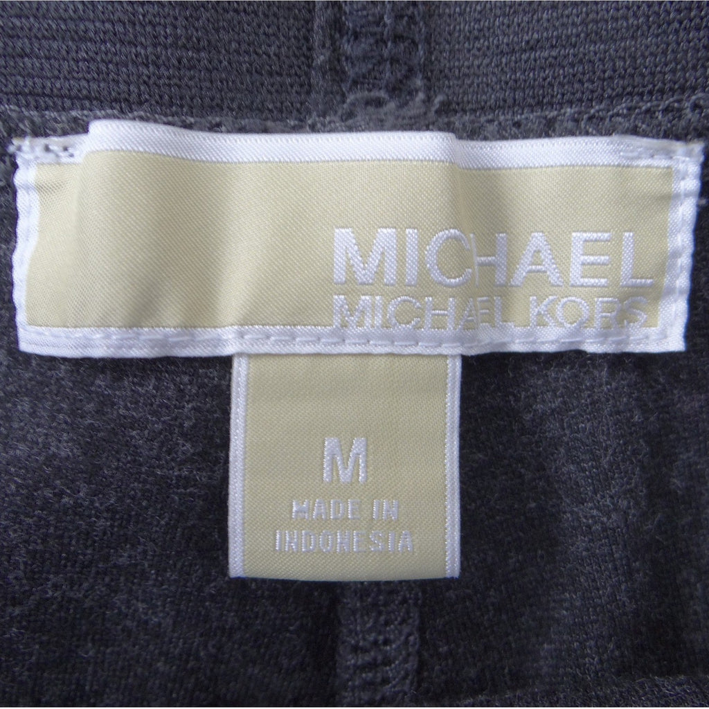 Michael Michael Kors Womens Charcoal Gray Seam Detail Knit Leggings Size M