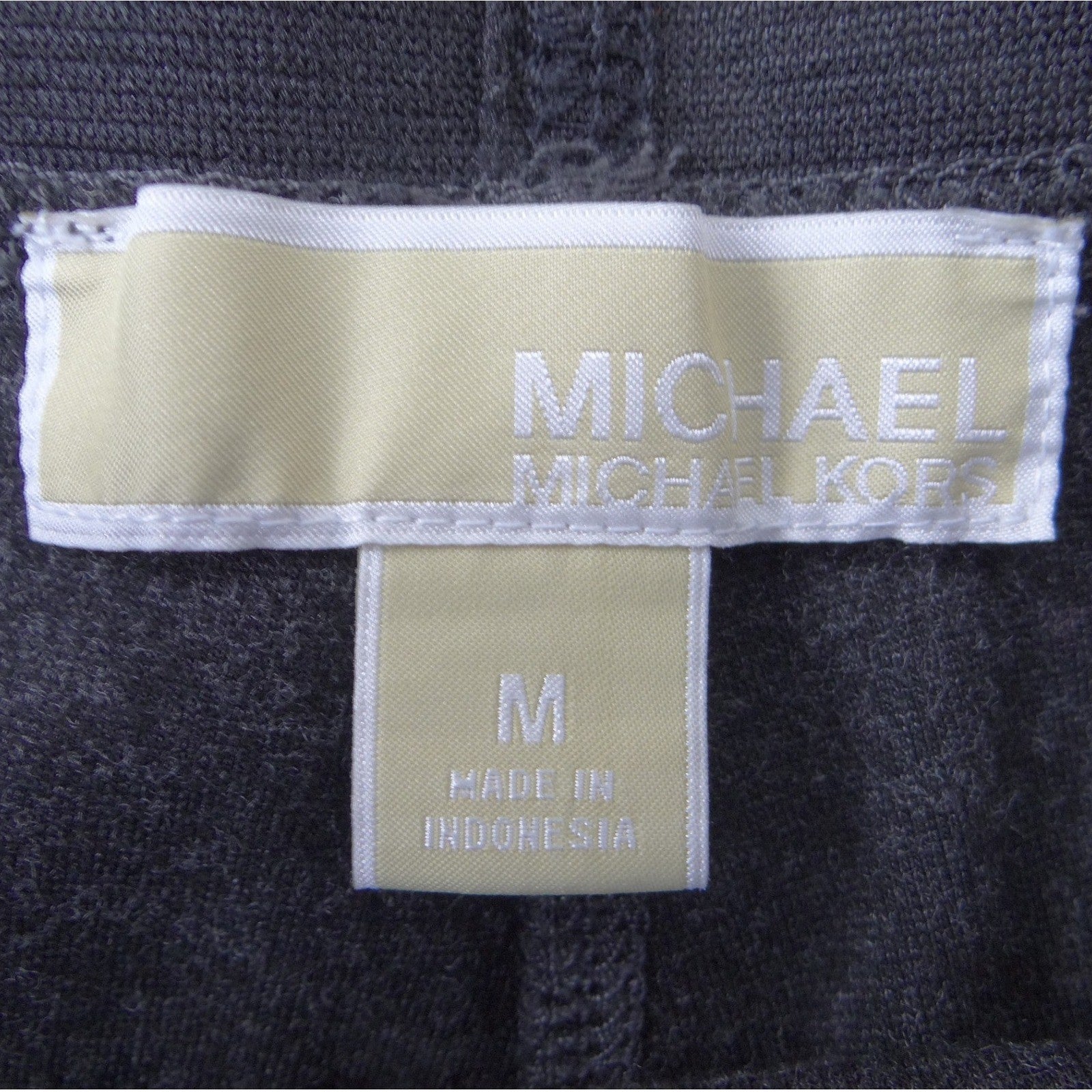 Michael Michael Kors Womens Charcoal Gray Seam Detail Knit Leggings Size M