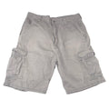 Old Navy Mens Cargo Shorts Grey Cotton Twill Relaxed Fit Size 36