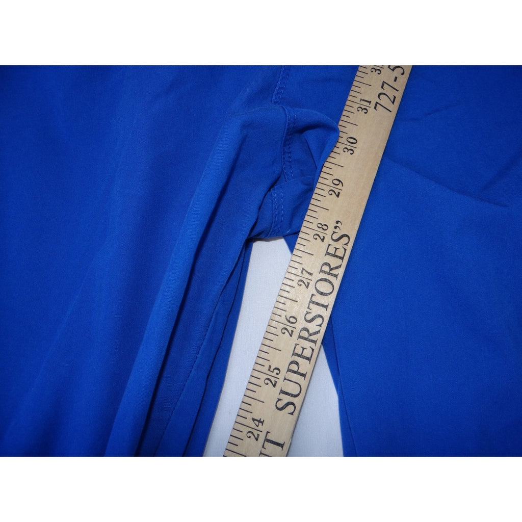 Cherokee Luxe Sport Royal Blue Scrub Pants Cargo Drawstring XL CK003
