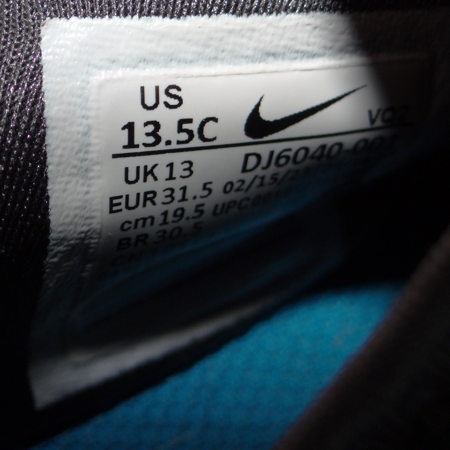 Nike Dynamo Go FlyEase Kids Black Anthracite Sneakers DJ6040-001 Size 13.5C